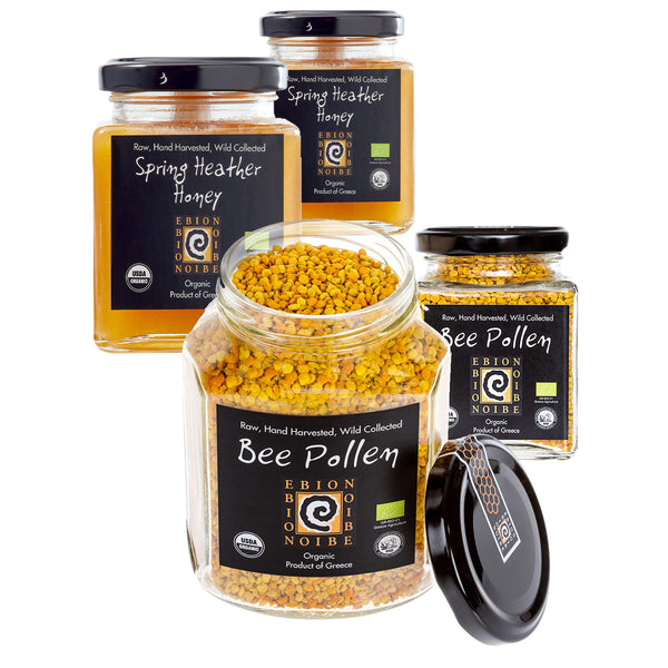 Endurance and Recovery Bundle - RAW Wild Collected Organic Bee Pollen
