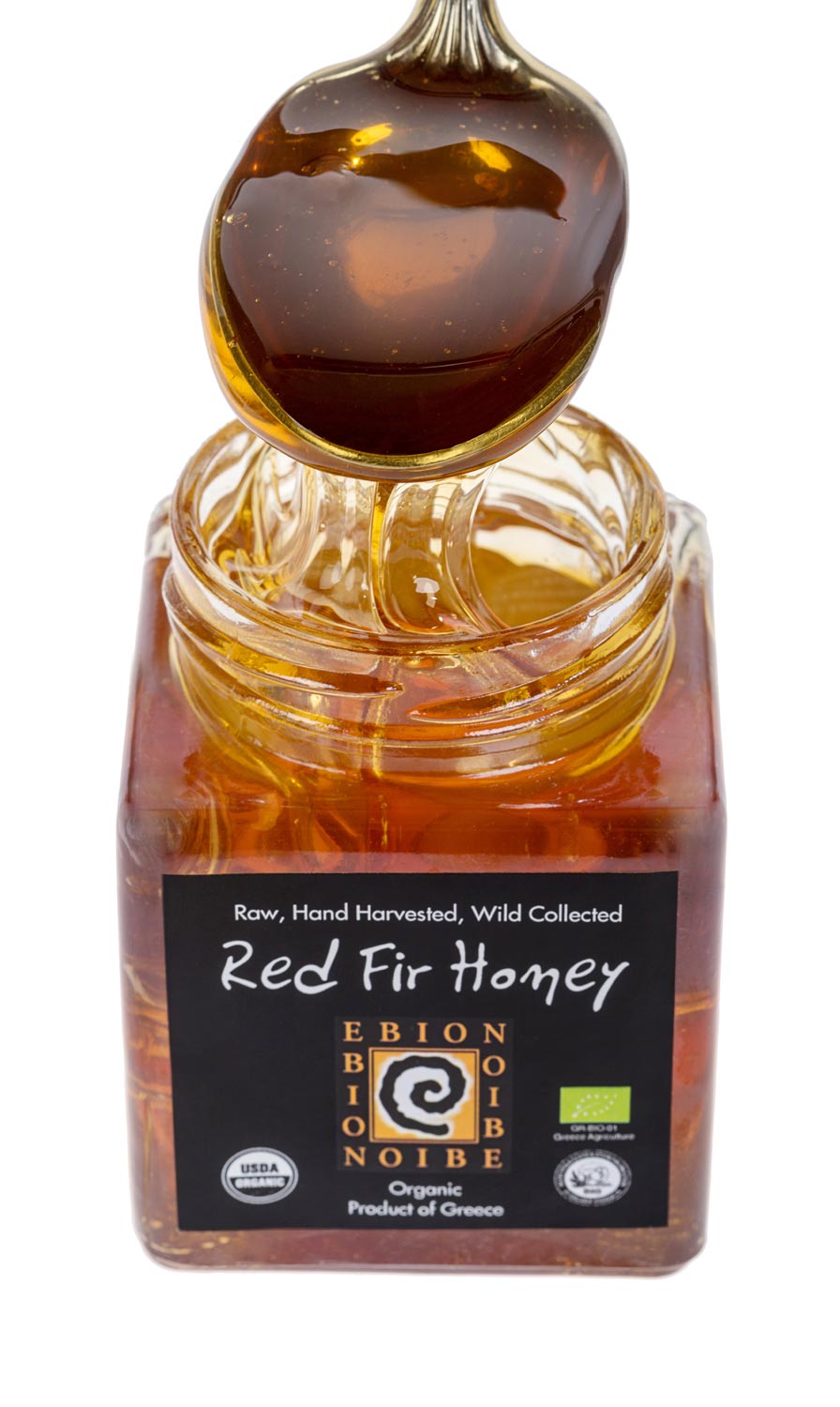 Red Fir Honey - Wild RAW Organic Greek Mountain Honey