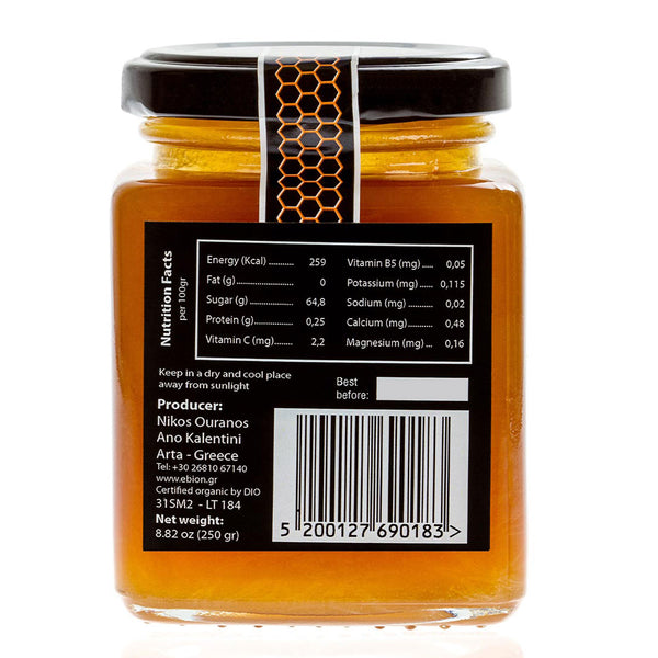 Mountain Thyme Honey - Wild RAW Organic Greek Mountain Honey