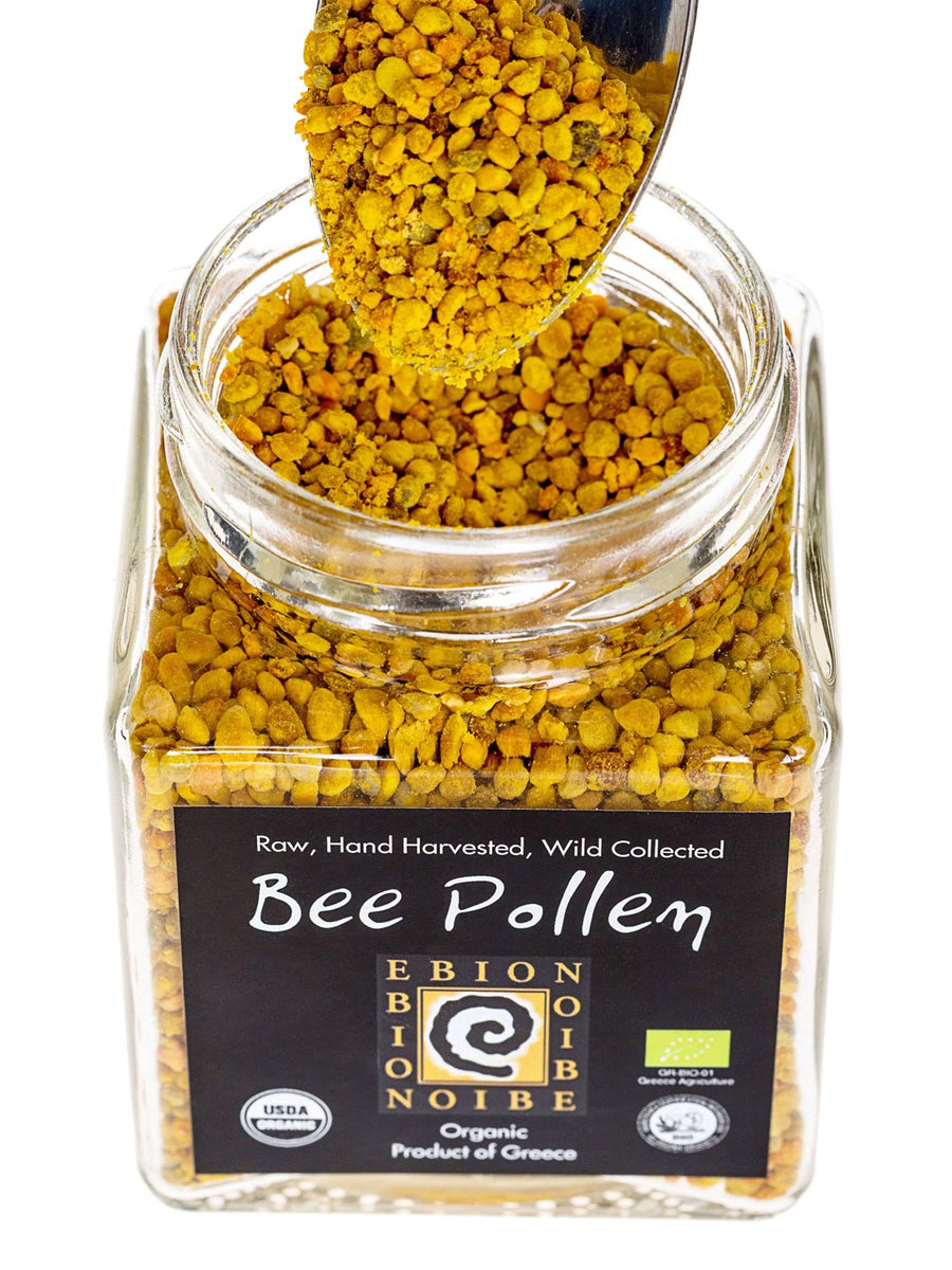 RAW Wild Collected Organic Bee Pollen (125g)