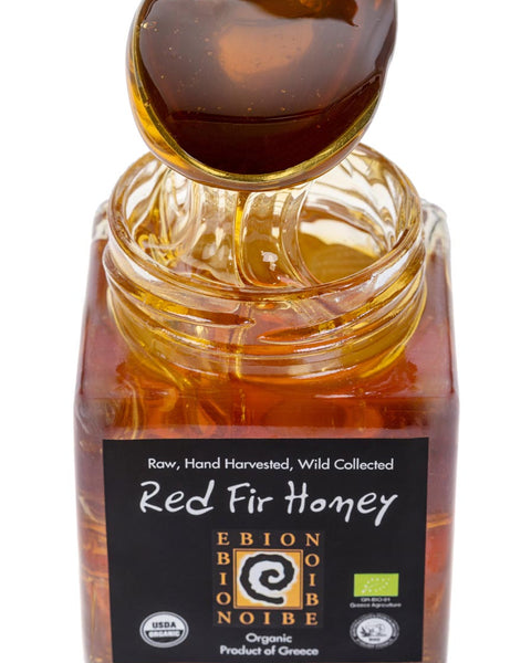 Red Fir Honey - Wild RAW Organic Greek Mountain Honey