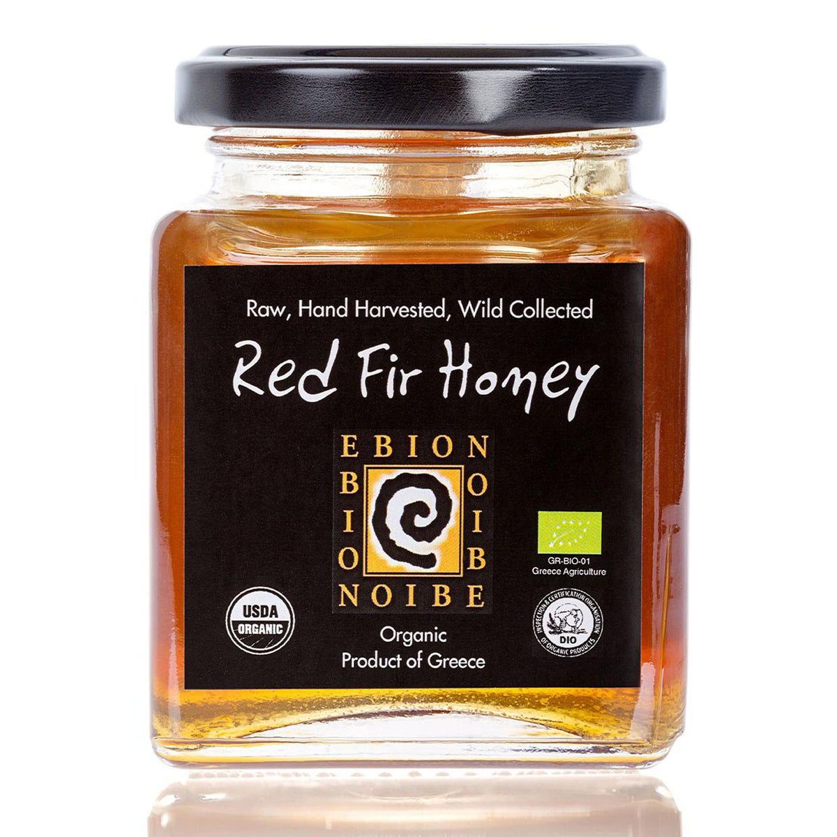 Red Fir Honey - Wild RAW Organic Greek Mountain Honey