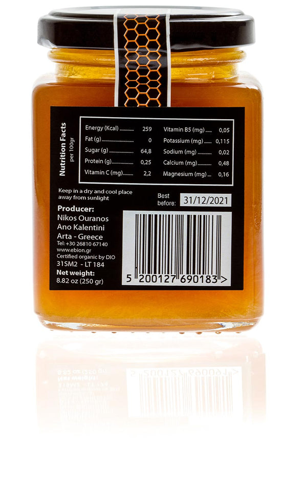 Mountain Thyme Honey - Wild RAW Organic Greek Mountain Honey