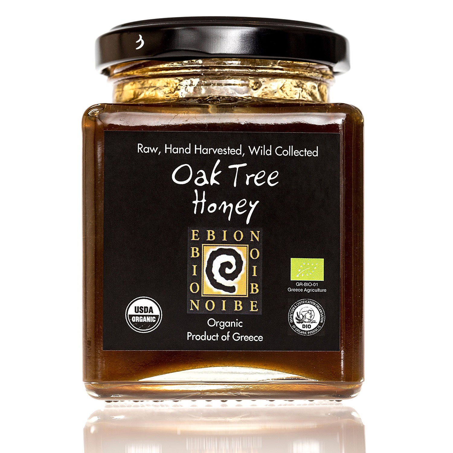 Jonry Tree Oak Tree Honey - Wild RAW Organic Greek Mountain Honey – BeeVitamin